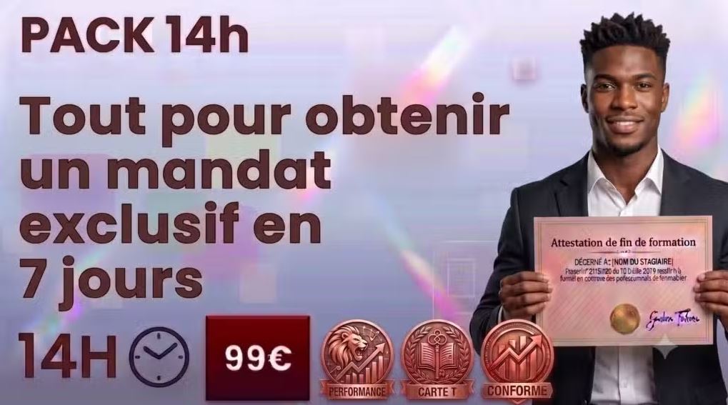 Obtenez 1 Mandat Exclusif en 7 Jours et Renouvelez Votre Carte T Sans Stress